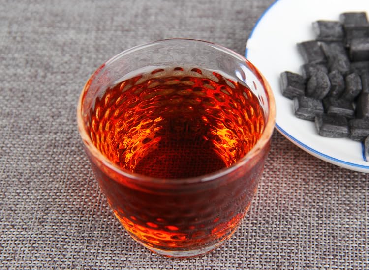 Premium Puerh Ripe Tea Tea Paste 500g Soluble Tea Paste Puerh Tea Organic Loose Tea Cooked Tea Black Tea Easy To Carry 普洱茶熟茶 茶膏 溶型茶膏 普洱茶茶膏 散茶 500g