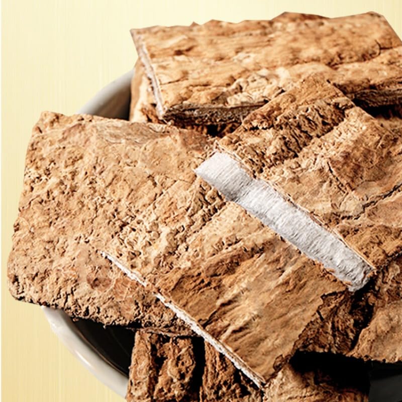 Cortex Eucommia Ulmoides 120g/can Non-salt-fried Cortex Eucommia Ulmoides Natural Green Food Without Additives Herbal tea 杜仲皮120g