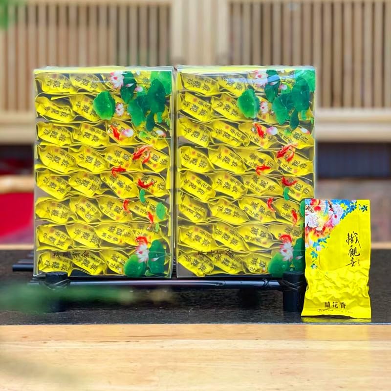 Natural and additive-free Anxi Origin Tieguanyin Tea 1725 Oolong Tea Orchid Fragrance 7.5g*60 Small bags 安溪原产地铁观音茶叶1725乌龙茶兰花香