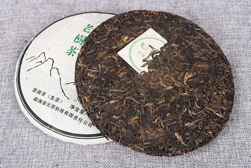 Premium Menghai Tea Raw Cake 357g Yunnan Raw Cake Puerh Tea Cake Healthy and Delicious Green Tea 357g巴达生饼云南生饼 普洱茶饼