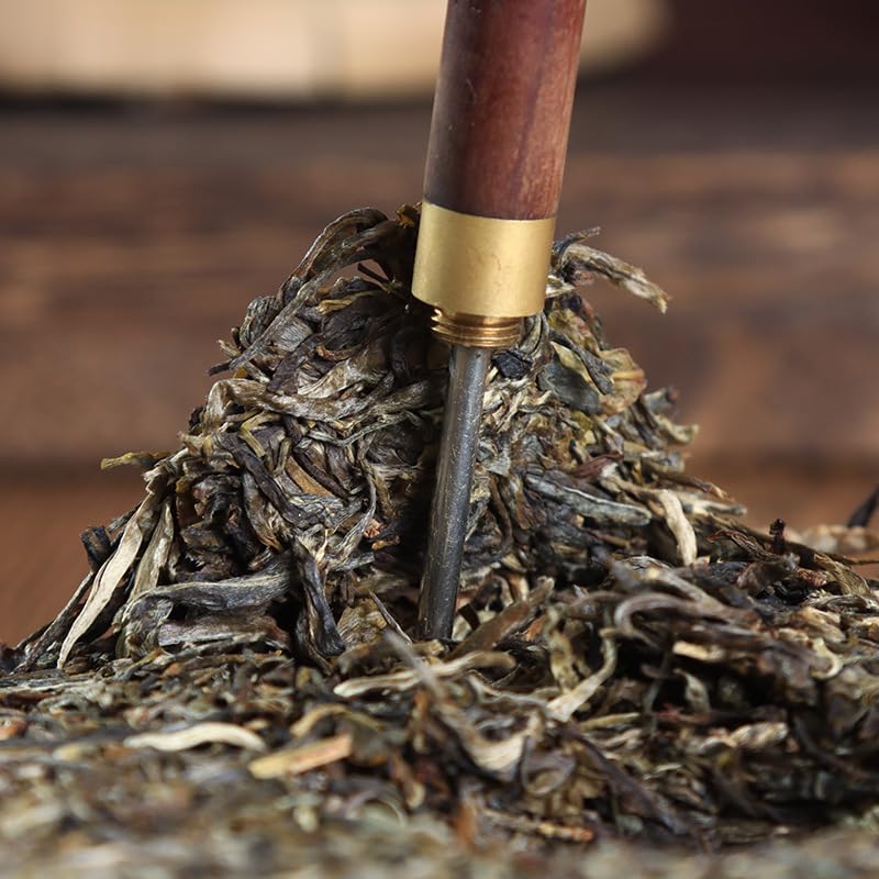 Premium Yunnan Menghu Xibanshan Xiaoduosai 357g Pre-mingming Spring Ancient Tree Tea Green Tea Icelandic Sweet 云南勐库 西半山 小户赛 357g明前春茶古树茶