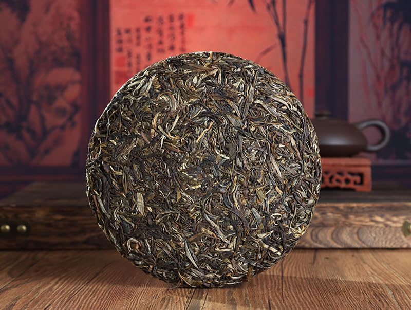 Premium Yunnan Menghu Xibanshan Xiaoduosai 357g Pre-mingming Spring Ancient Tree Tea Green Tea Icelandic Sweet 云南勐库 西半山 小户赛 357g明前春茶古树茶