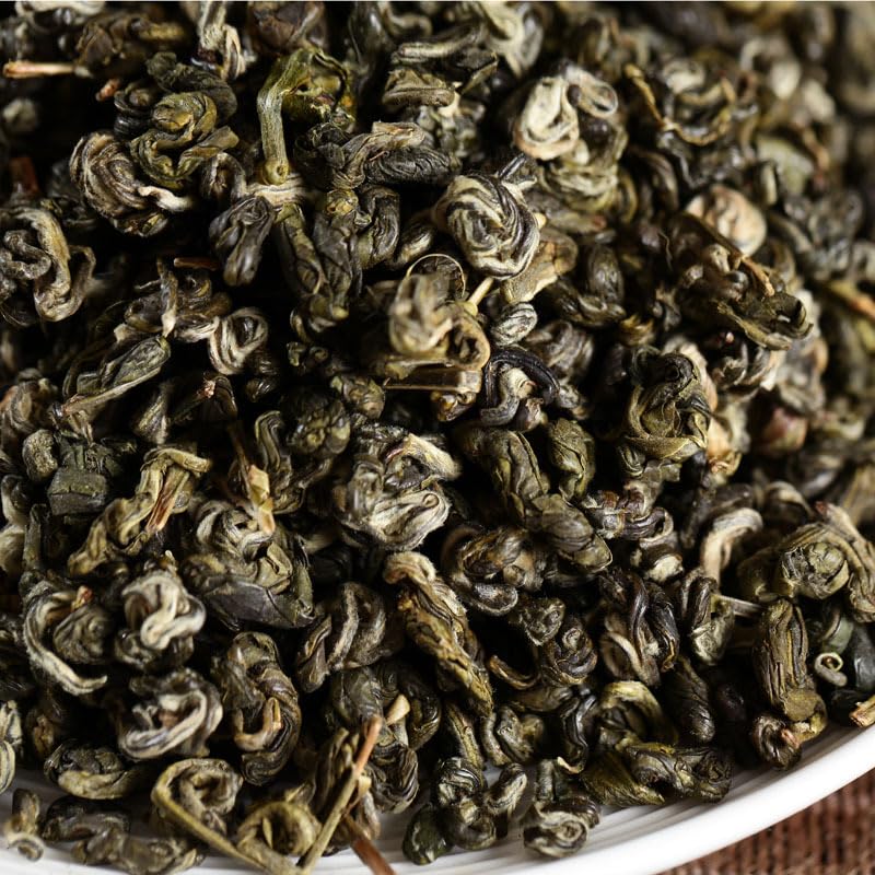 Yunnan Natural Green Tea Pre-ming Spring Tea One Bud One Leaf Biluochun (No.2) 500g loose tea Healthy Chinese tea 云南绿茶 明前春茶 一芽一叶 碧螺春500克