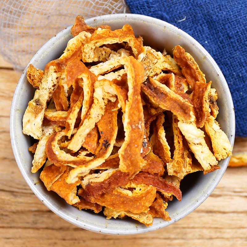 Chen Pi Tea 2.46oz Xinhui Chen Pi 70g Herbal Tea Dried Chen Pi Shredded Chen Pi Infusion Orange Peel Sour Plum Soup Ingredients