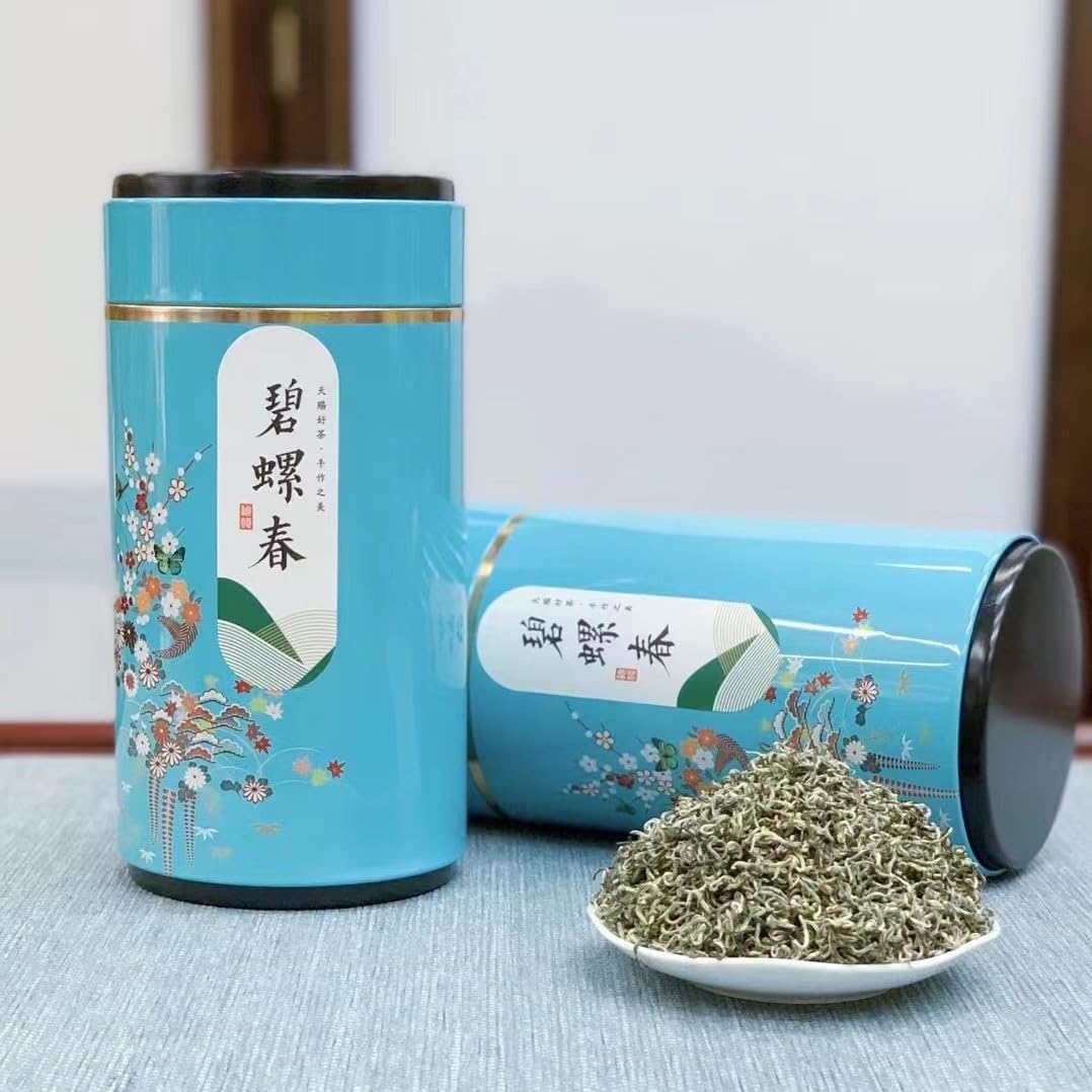 Premium Mingqian Biluo Tea 500g Green Tea Buds Strongly Flavoured Aroma Strong Sweet and Refreshing Biluochun 明前碧螺春新茶新茶绿茶嫩芽浓香型