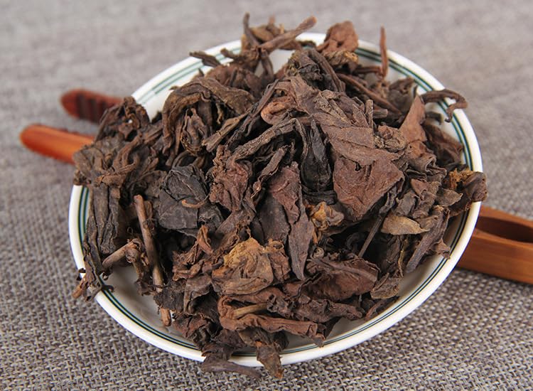 Premium Puerh Tea Ripe Tea 80's Old Ripe Tea Menghai Chenxiang Large Leaf Dry Warehouse Puerh 500g Fermented Loose Yunnan Black Tea 普洱茶熟茶 80年代老熟茶 勐海陈香大叶干仓普洱500g