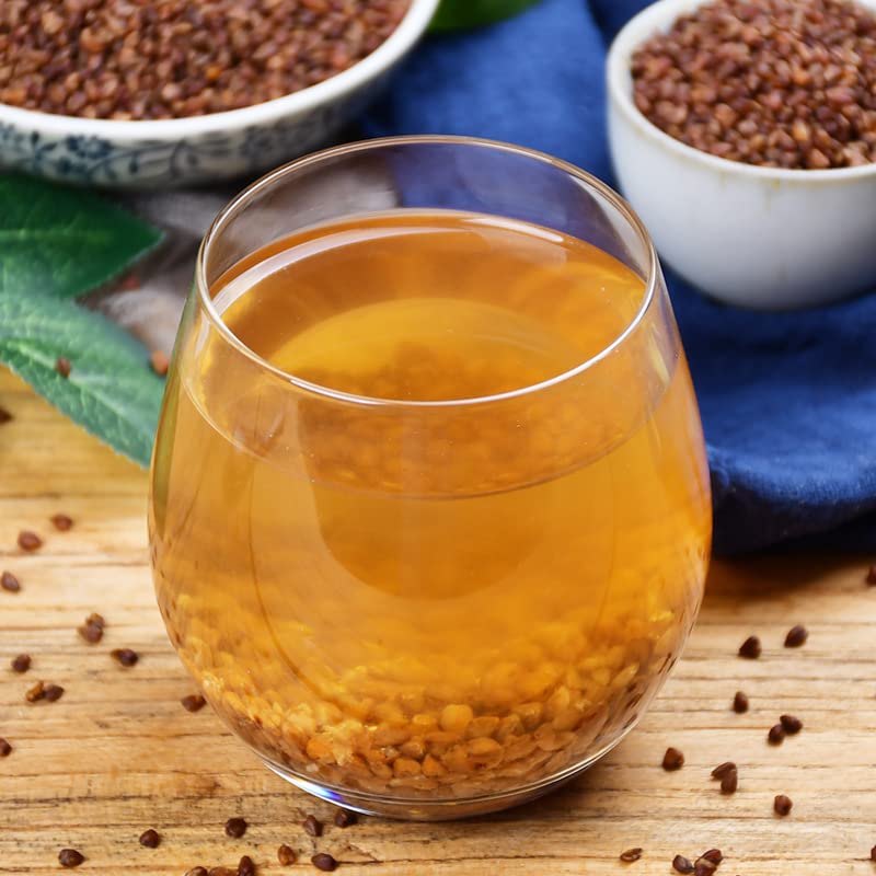 Black Buckwheat 250g Natural Premium Canned Whole Buckwheat Chinese Health Daliang Mountain Buckwheat Tea Hotel Tea 黑苦荞 全株苦荞