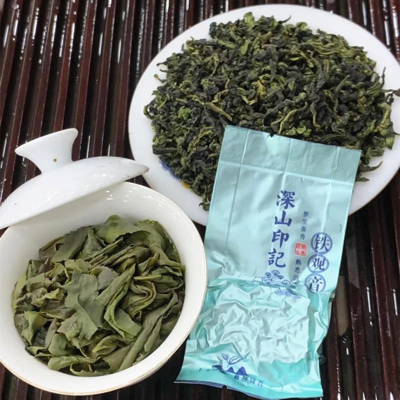 Premium Anxi Tieguanyin Tea Clear Fragrance 1725 loose Oolong Tea 500g Natural Chinese Tea 新茶安溪产铁观音茶叶消正清香型手工茶1725新茶散茶乌龙