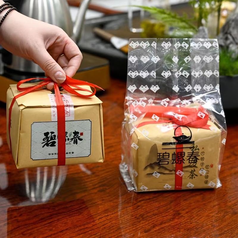 Premium Biluo Tea High Mountain Tea Yunwu Green Tea Flowers and Fruits Fragrant Spring Tea Pre-ming Biluochun 500g Paper Bag Tea 碧螺春高山茶云雾绿茶花果香春茶明前新茶清香500g