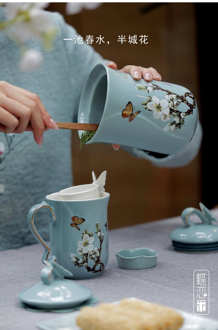 Premium Mingqian Biluochun High Mountain Yunwu Mao Jian Green Tea Ganlu Tender Buds Mao Jian Tea Gift for Tea Lovers 明前新茶碧螺春高山云雾毛尖绿茶甘露嫩芽毛尖礼盒装250g