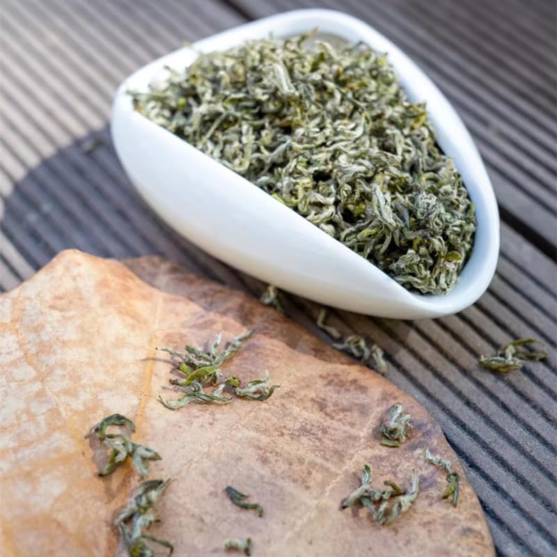 Premium Mingqian Biluo Tea 500g Green Tea Buds Strongly Flavoured Aroma Strong Sweet and Refreshing Biluochun 明前碧螺春新茶新茶绿茶嫩芽浓香型