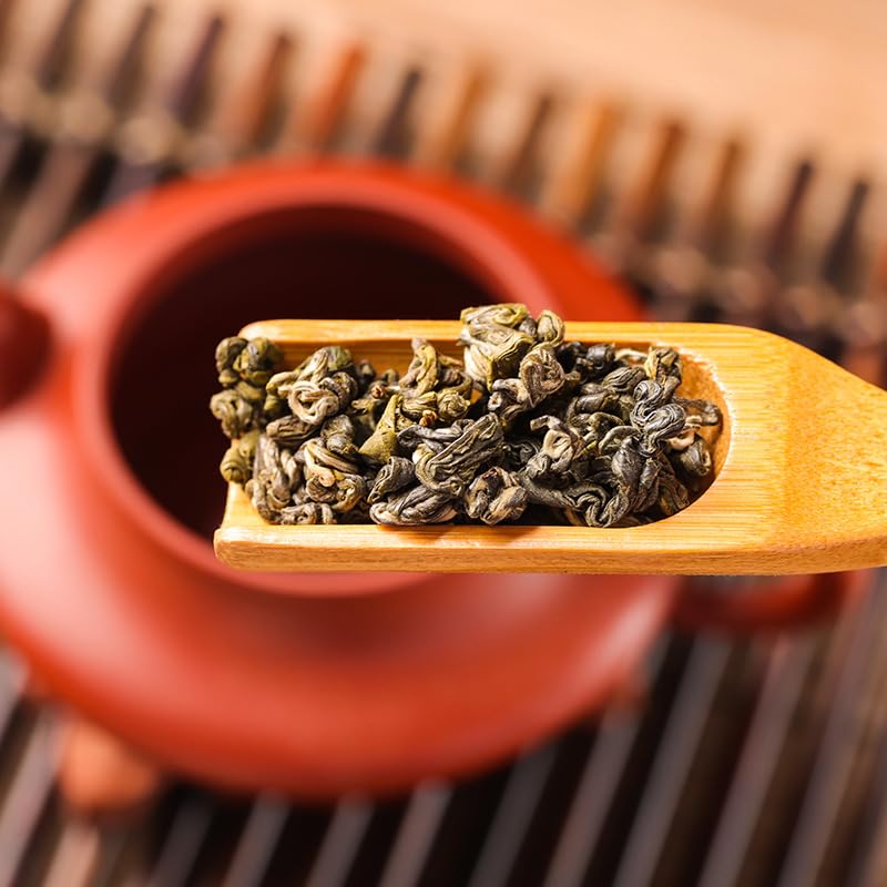 Yunnan Natural Tea Biluochun Tea Yunnan Big Leaf Strong Fragrance Green Tea Loose High Mountain Yunwu Tea 500g 新茶云南茶叶碧螺春茶云南大叶种浓香绿茶散装高山云雾曲茶