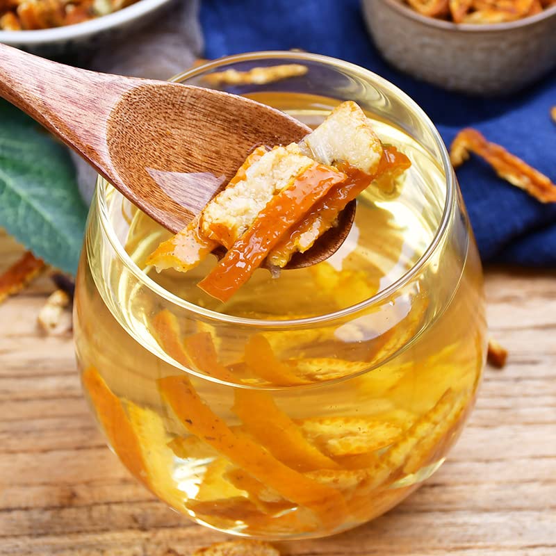Chen Pi Tea 2.46oz Xinhui Chen Pi 70g Herbal Tea Dried Chen Pi Shredded Chen Pi Infusion Orange Peel Sour Plum Soup Ingredients