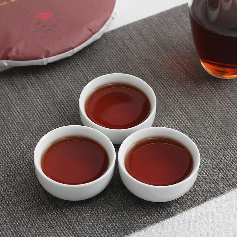 Premium Yunnan Puerh Tea Banzhang Ancient Rhythm Large Old Tree Aged Cake 357g Natural Black Tea Qizi Cake Tea 云南普洱茶 班章古韵