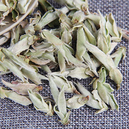 Yunnan Natural and Additive-free Bud Spore Puerh Loose Tea Bright White Bud 150g Bud Tea Loose Tea Baged 明前白芽苞茶散茶150g袋装