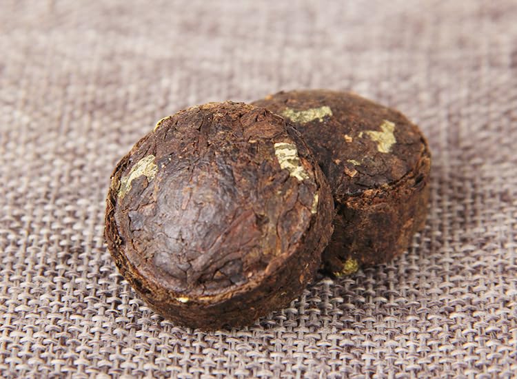 Yunnan Flower Tea Tuo Tea Lotus Leaf Flower Puerh Ripe Tea 500g Combination Herbal Tea Tea Lotus Leaf Healthy and Delicious Black Tea 小沱茶荷叶花普洱熟茶组合花草茶茶荷叶普洱茶叶500g