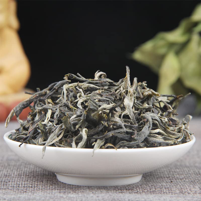 Natural and Additive-free Spring Tea Lincang Centennial Dachaoshan Ancient Tree Tea Yunnan Puerh Tea Raw Tea Loose Tea 500g Green Tea 春茶临沧百年大朝山古树茶云南普洱茶生茶散装500g