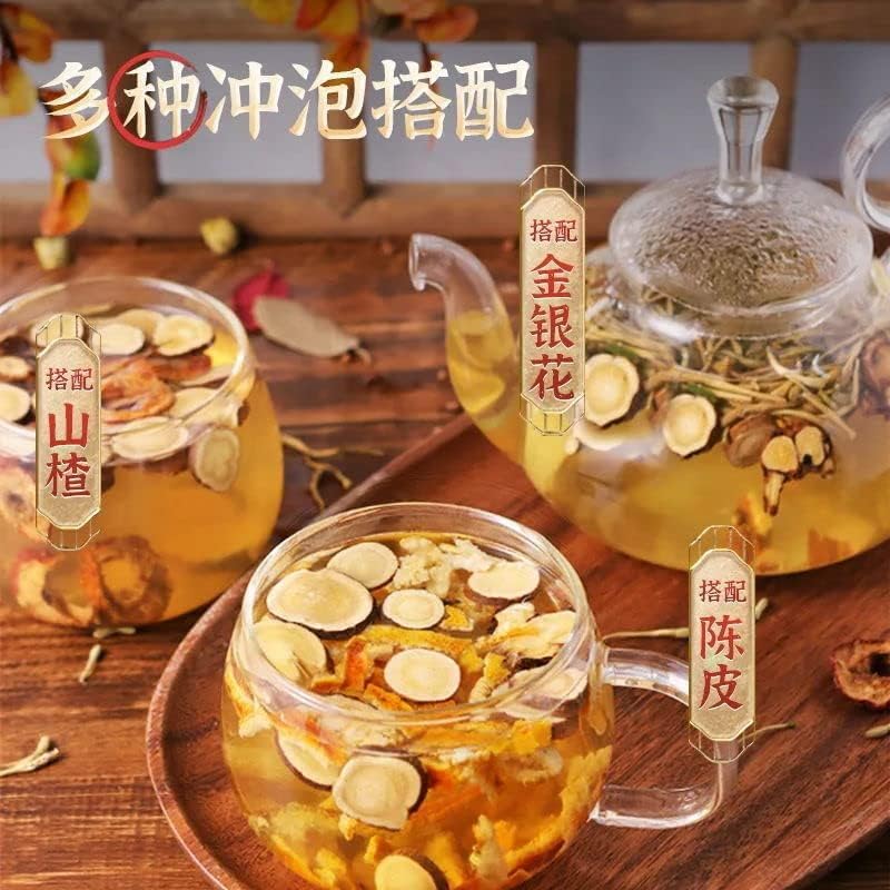 Licorice Slices 100g (3.52oz) Premium Gansu Licorice Tea Health Tea Canned Tea Chinese Herbal Tea 甘草片 甘肃甘草茶养生茶 罐装茶