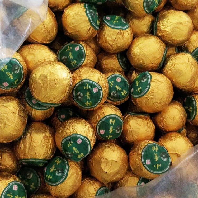 Citrus Chen Pi Tea Gongting Puerh Tea Small Citrus Tangerine Citrus Puerh Tea 14pcs (140g) Gift Set Tea Ripe Tea Cooked Tea 小青柑陈皮茶宫廷普洱茶叶小柑橘柑普茶小青柑茶叶14粒(140g)礼盒装茶叶