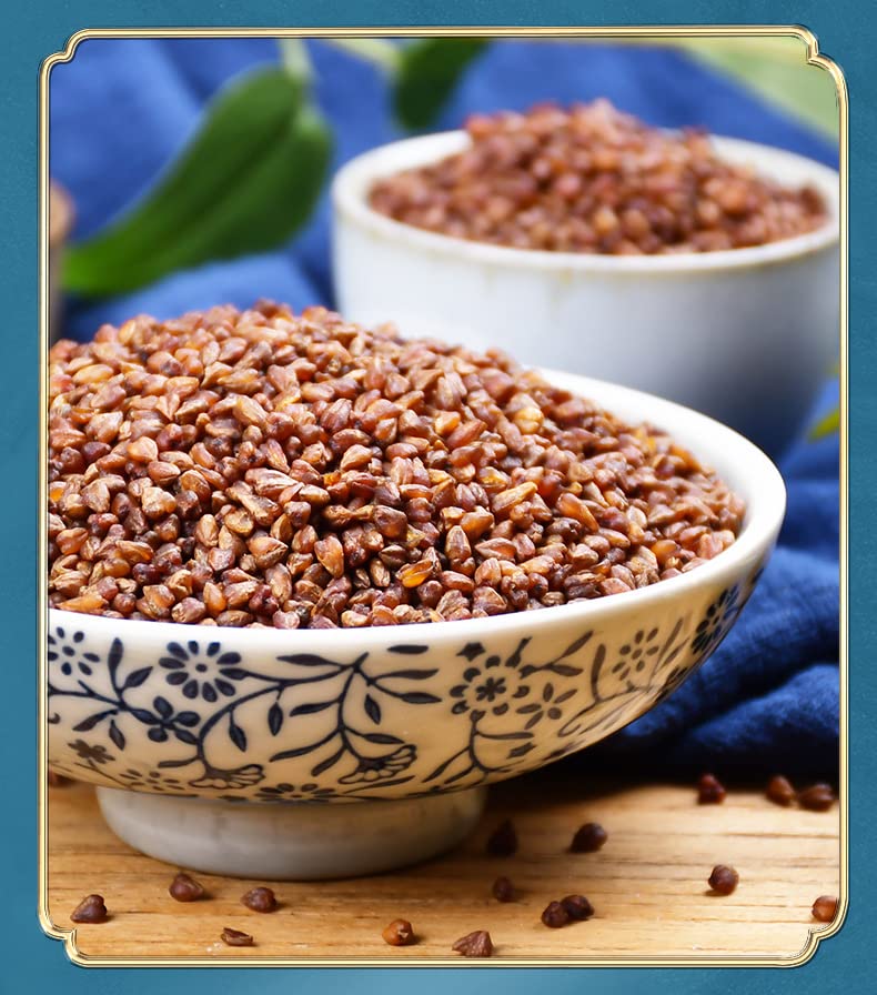 Black Buckwheat 250g Natural Premium Canned Whole Buckwheat Chinese Health Daliang Mountain Buckwheat Tea Hotel Tea 黑苦荞 全株苦荞