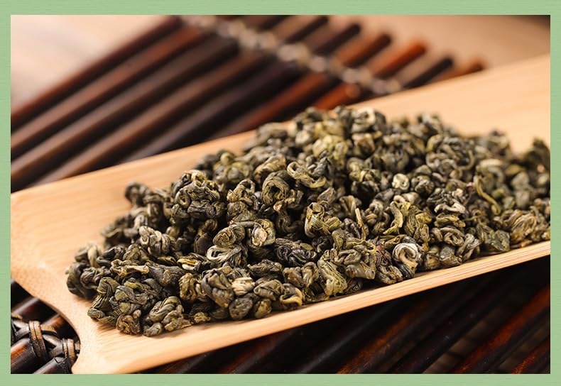 Yunnan Natural Tea Biluochun Tea Yunnan Big Leaf Strong Fragrance Green Tea Loose High Mountain Yunwu Tea 500g 新茶云南茶叶碧螺春茶云南大叶种浓香绿茶散装高山云雾曲茶