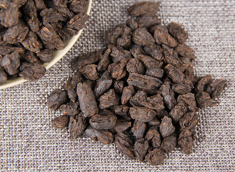 Pu-erh Tea Premium Menghai Original Tea Fossil Mellow Pu-erh Broken Silver Cooked Tea loose tea 500g Yunnan Black Tea 普洱茶 佳品勐海 原味茶化石 醇香普洱碎银子 熟茶500克