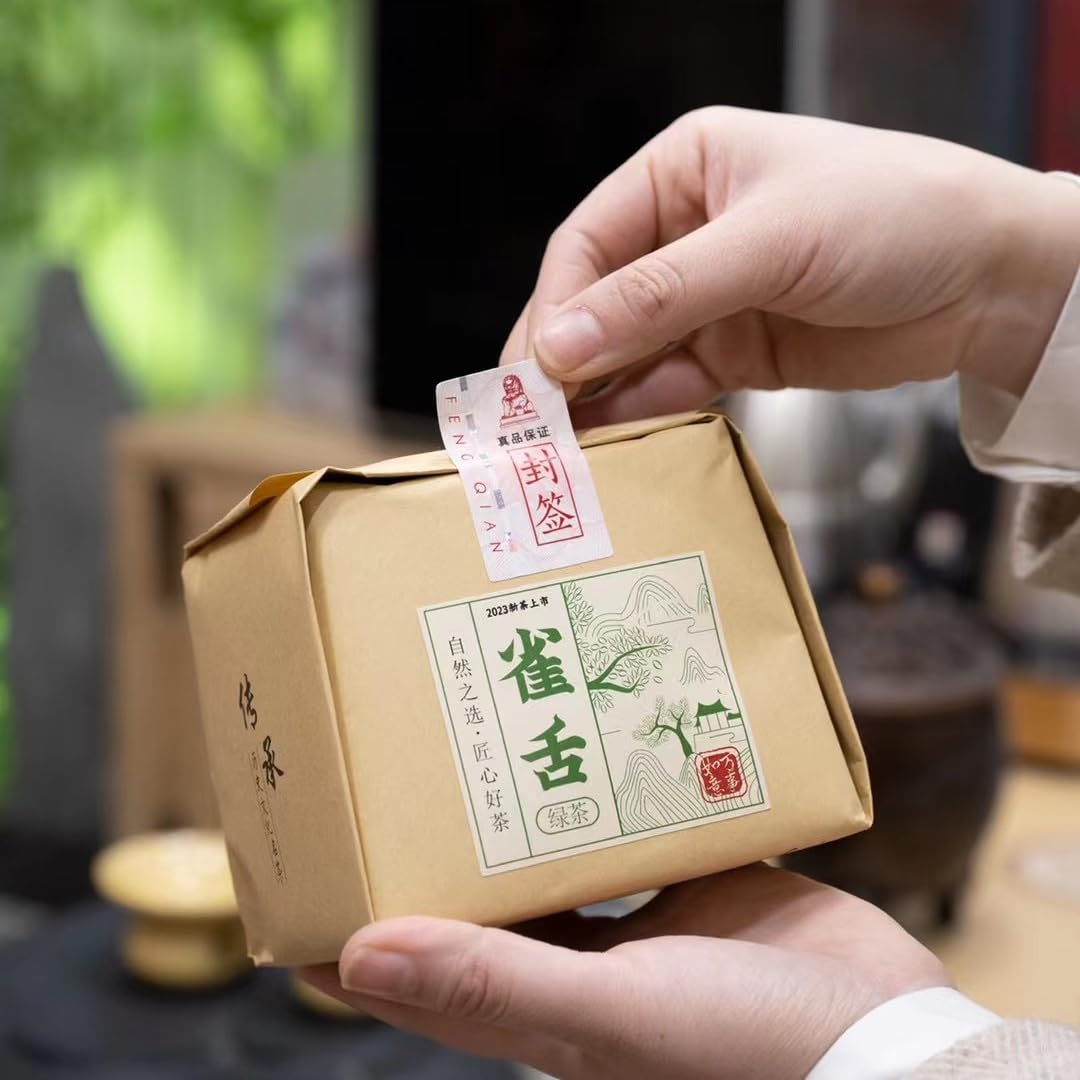 Premium Queshe Green Tea Pre-ming Buds Spring Tea High Mountain Bamboo Leaf Single Bud Mao Feng Paper Bag Loose Tea 500g 新茶叶雀舌绿茶明前嫩芽春茶高山竹叶毛尖单芽毛峰纸包散茶500克