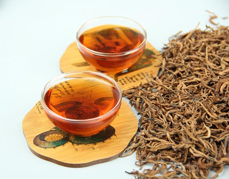 Natural and Additive-free Tea Leaf Puerh Tea Spring Buds Puerh Tea 500g Tea Cooked Tea Yunnan Black Tea 普洱茶 春芽普洱茶皇500g 大金芽茶皇 熟茶