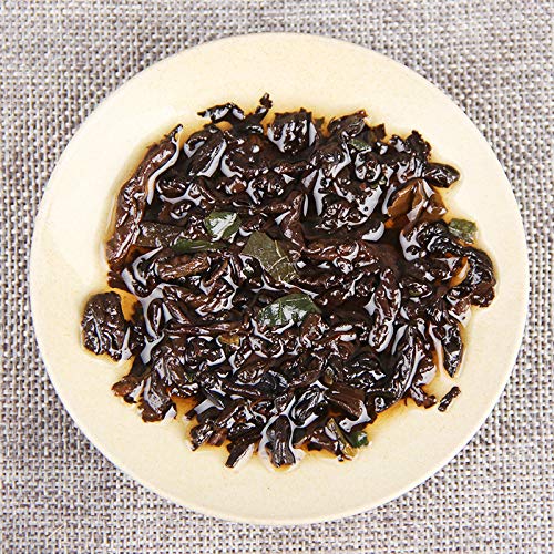 Natural and Additive-free Glutinous Rice Fragrance Pu-erh Tea Pu-erh Ripe Tea Longzhu Individual packaging 500g Pu-erh Tea Tuo Tea Black Tea 糯米香普洱茶 普洱熟茶龙珠500g