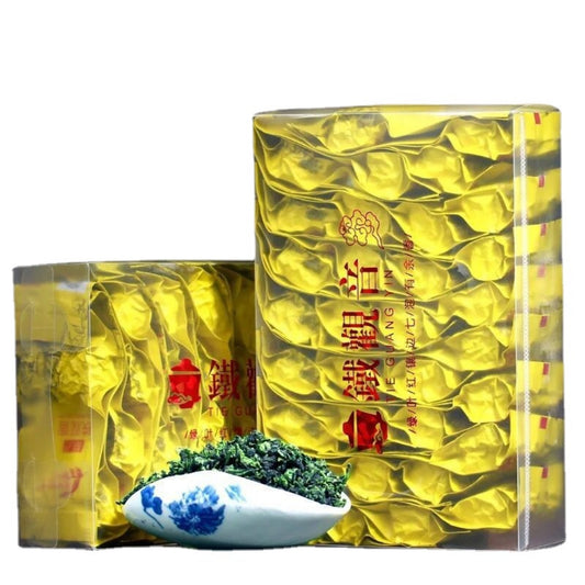 Anxi Tieguanyin Oolong Tea Tieguanyin Oolong Tea High Mountain Tea 500g Natural Chinese Green Tea 新茶安溪产铁观音清香型新茶铁观音乌龙茶高山茶叶