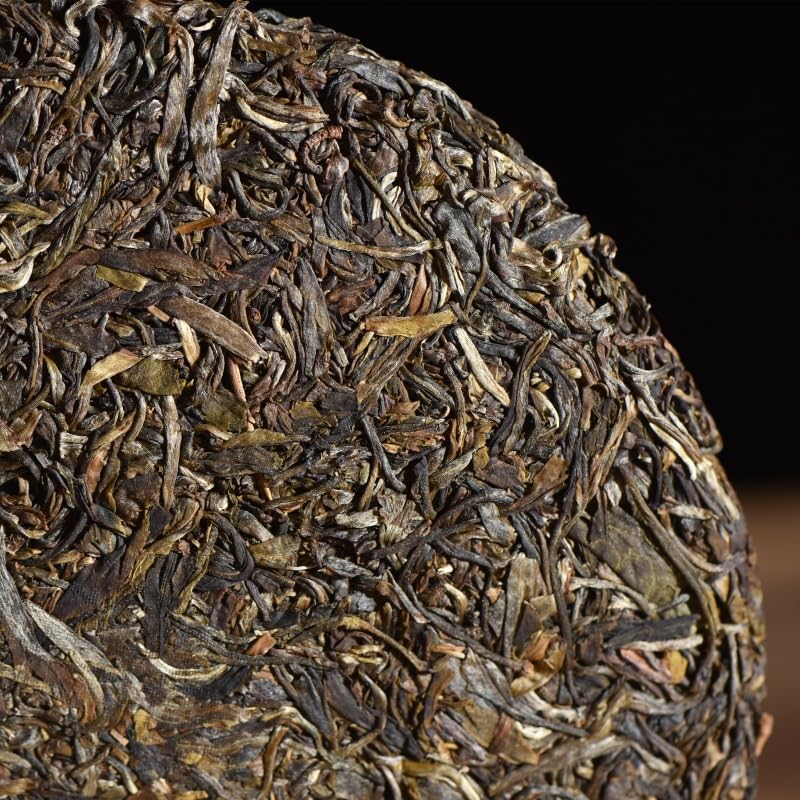 Premium Puerh Tea Cake Yiwu Puerh Raw Tea Green tea 357g Yunnan Qizi Cake Raw Tea Deliciously Smooth Puerh Tea 普洱茶饼 易武国有林 357g普洱生茶 云南七子饼茶