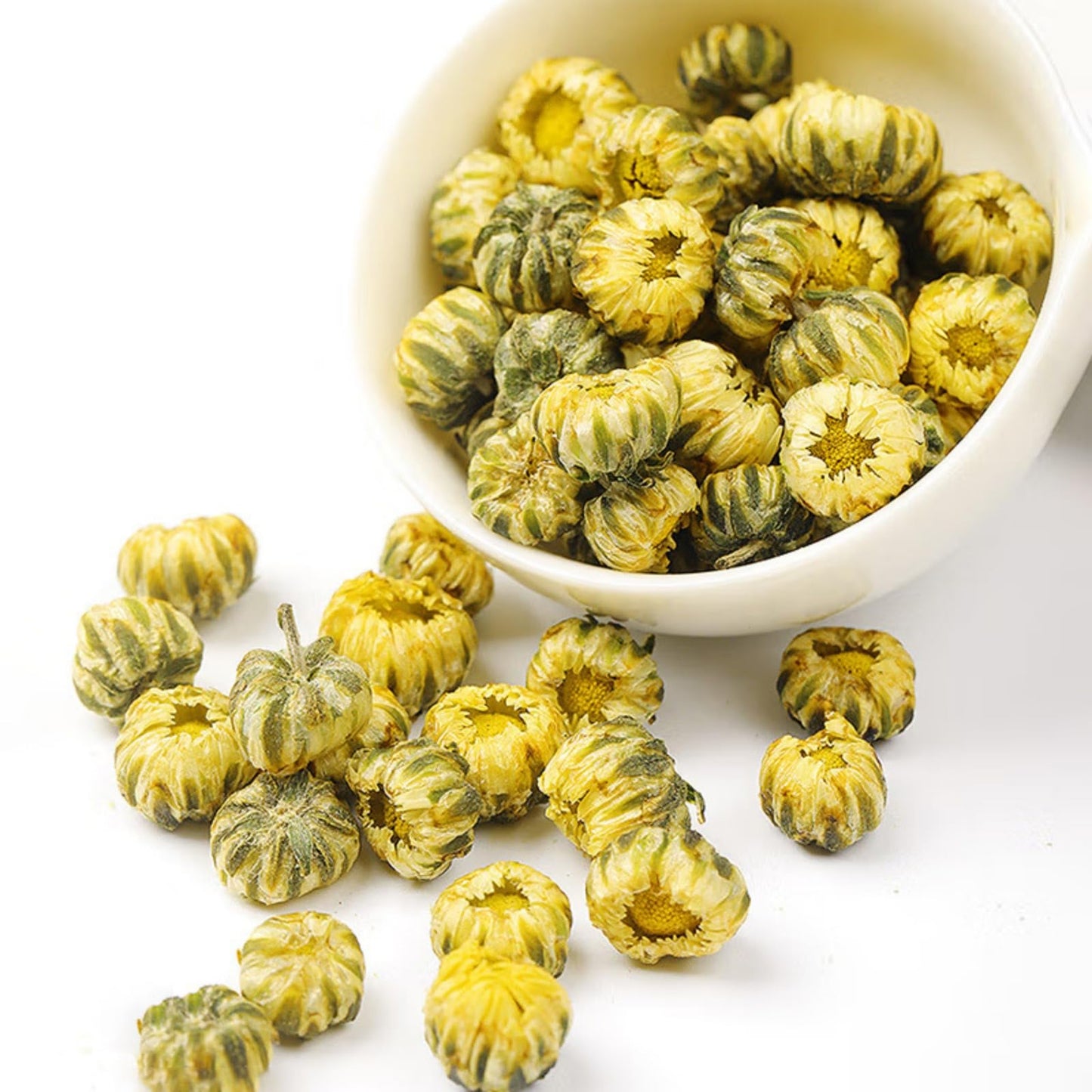 Tong Ren tang Dried Fresh Blooming Tea Flowers Chrysanthemum tea 30g/1.05oz Flowering Tea,Herbal tea, Natural Flower Tea Leaves & Edible Flowers 南京同仁堂菊花茶胎菊四季常备30克