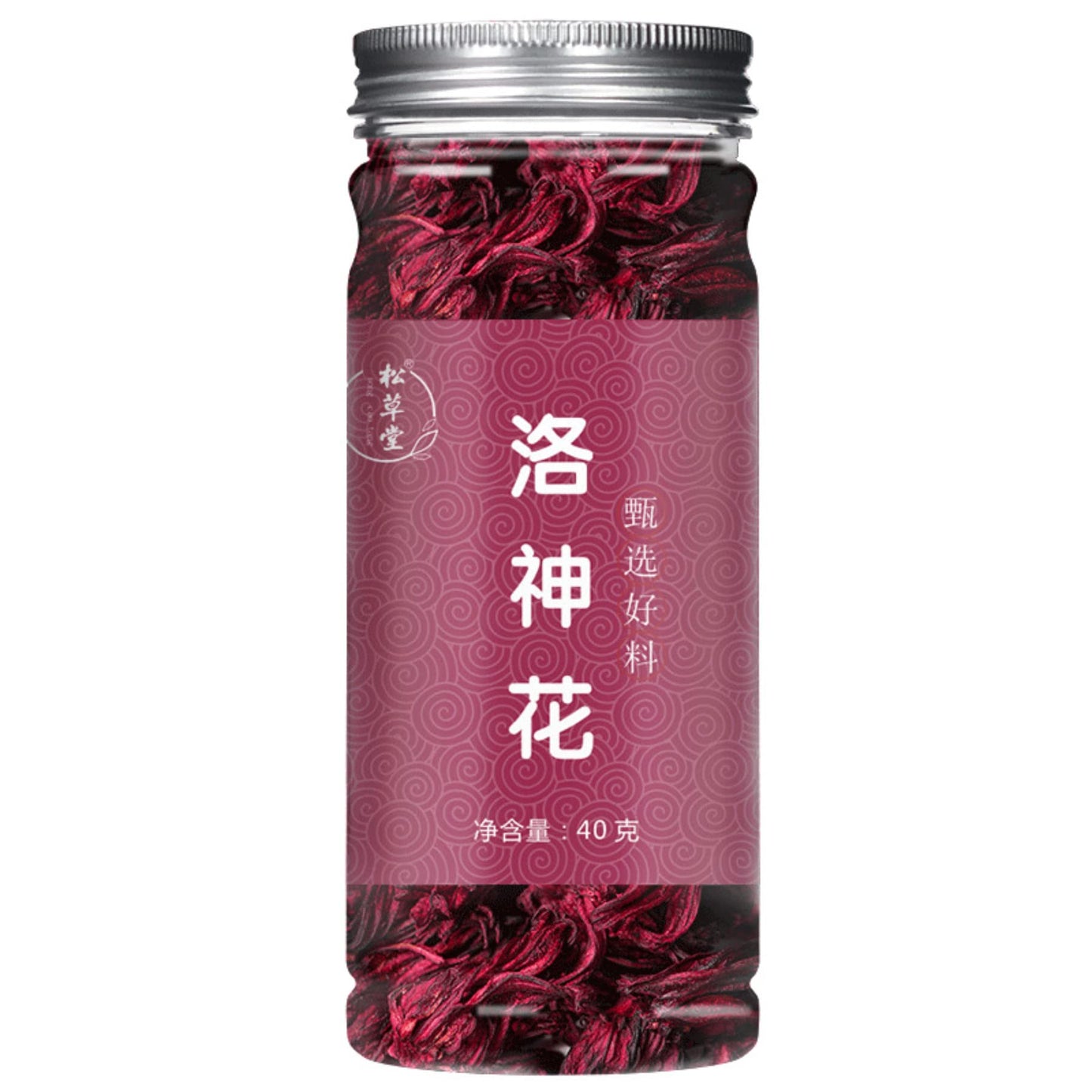 Canned Flower Tea 1.41oz Dried Flower Drink Health Roselle Hibiscus Tea Sabdariffa Chinese Herbal Tea 40g 洛神花干花果茶玫瑰茄罐装