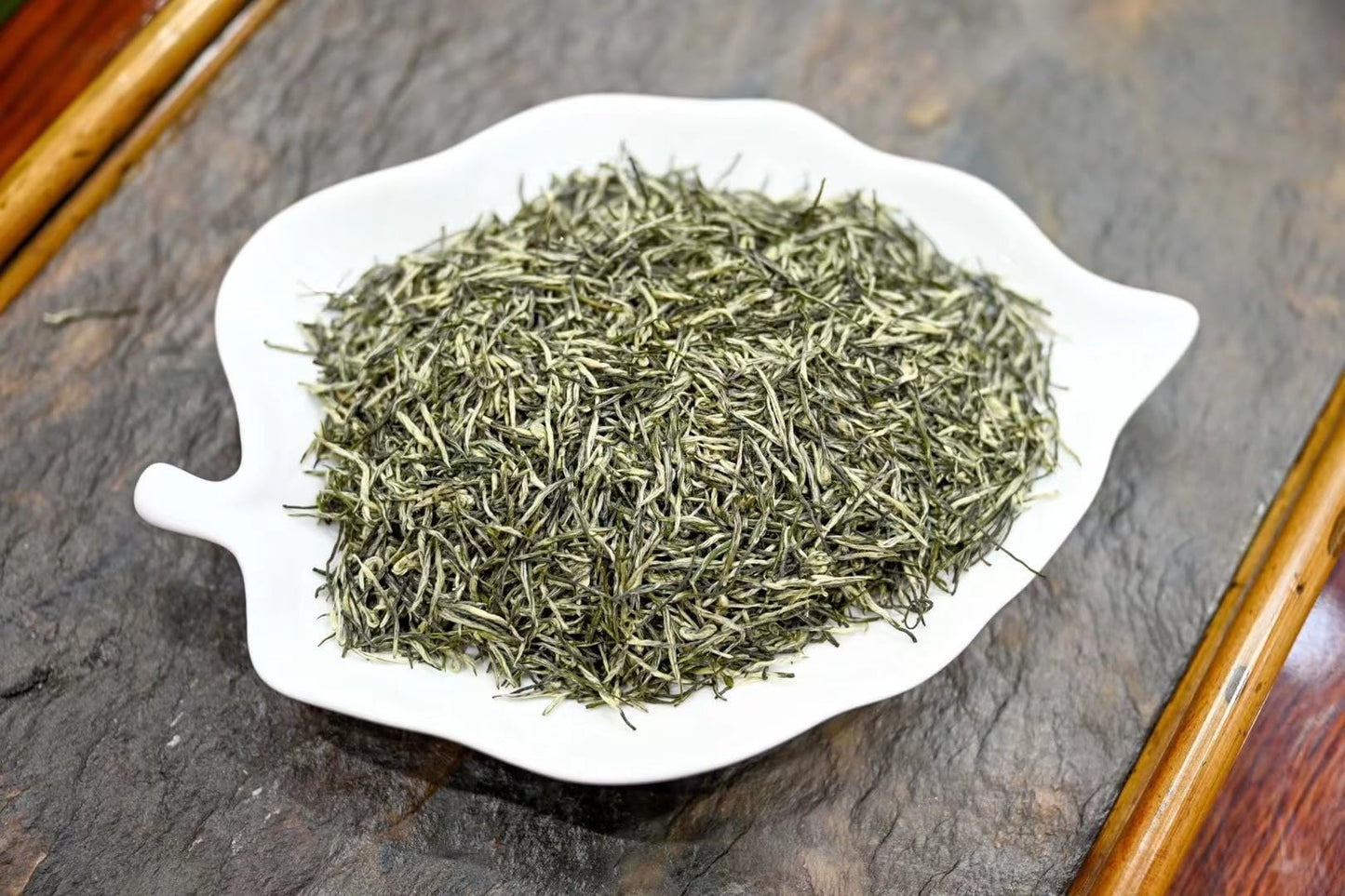 Premium Chinese Mao Jian Tea Leaves Green Tea Orchid and Chestnut Fragrance Whole Buds Mingqian High Mountain Yun Wu Tea 250g/can 新茶毛尖茶叶绿茶兰香豆香栗香全芽明前高山云雾茶500克盒装