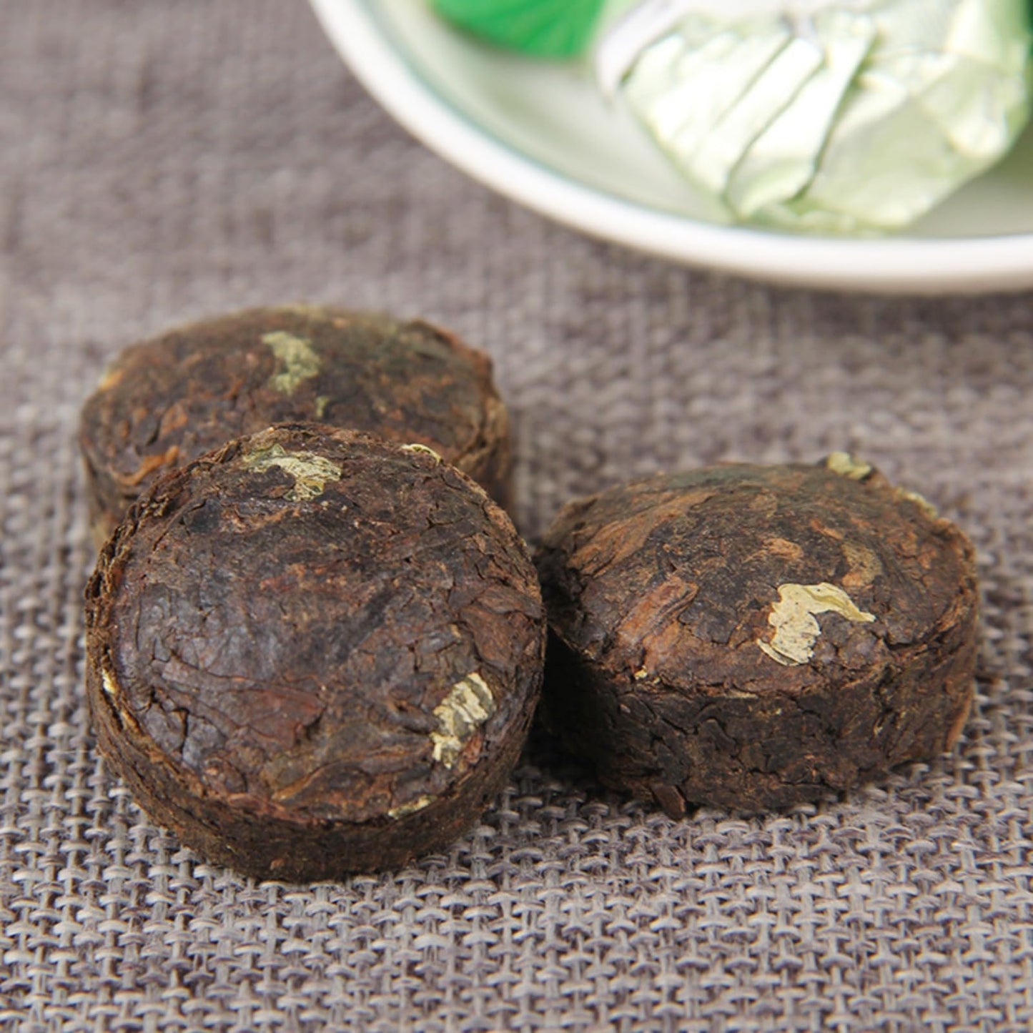 Yunnan Flower Tea Tuo Tea Lotus Leaf Flower Puerh Ripe Tea 500g Combination Herbal Tea Tea Lotus Leaf Healthy and Delicious Black Tea 小沱茶荷叶花普洱熟茶组合花草茶茶荷叶普洱茶叶500g