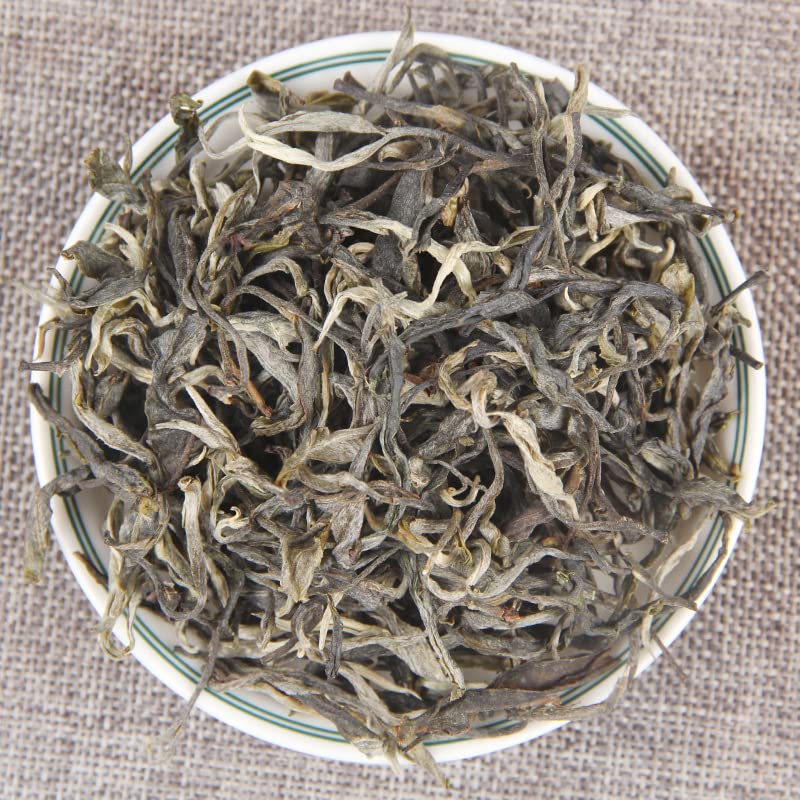 Natural and Additive-free Spring Tea Lincang Centennial Dachaoshan Ancient Tree Tea Yunnan Puerh Tea Raw Tea Loose Tea 500g Green Tea 春茶临沧百年大朝山古树茶云南普洱茶生茶散装500g