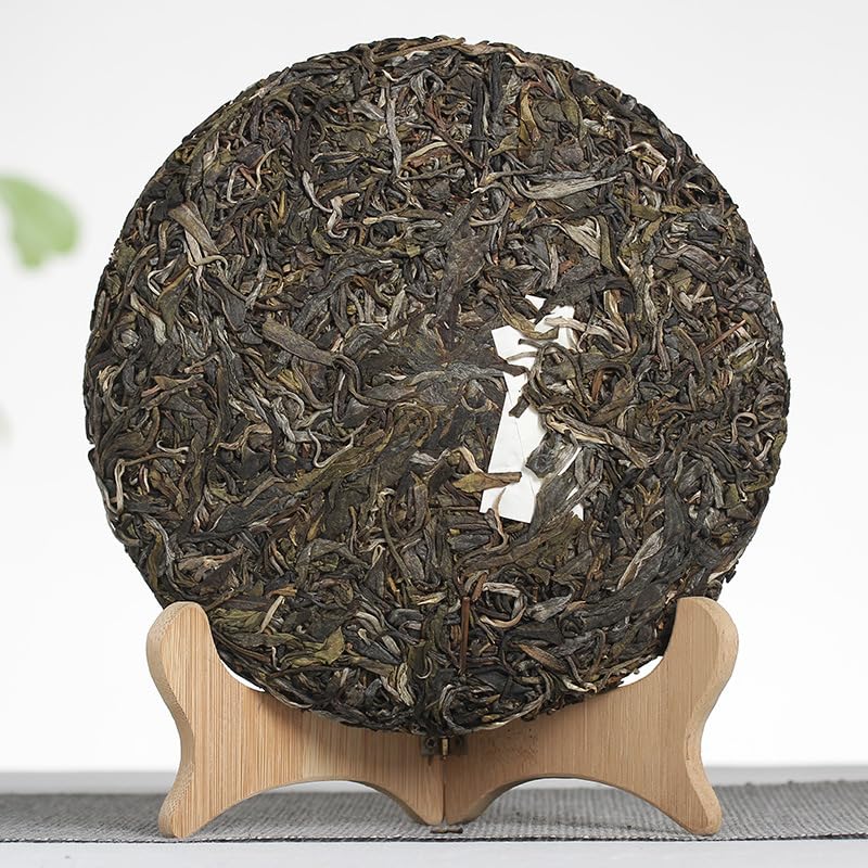Natural and Additive-free Yunnan Puerh Raw Tea Icelandic Honey Rhythm 357g Organic Raw Tea Qizi Cakes Chinese Green Tea 云南普洱生茶 冰岛蜜韵357克 生茶七子饼茶