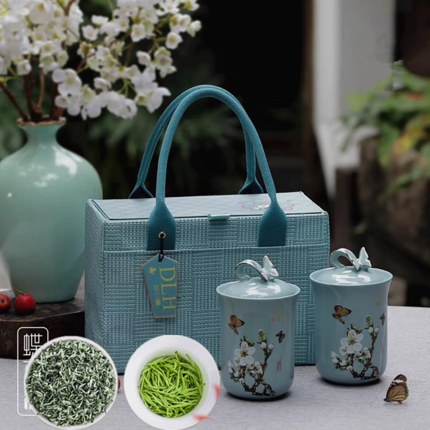 Premium Mingqian Biluochun High Mountain Yunwu Mao Jian Green Tea Ganlu Tender Buds Mao Jian Tea Gift for Tea Lovers 明前新茶碧螺春高山云雾毛尖绿茶甘露嫩芽毛尖礼盒装250g