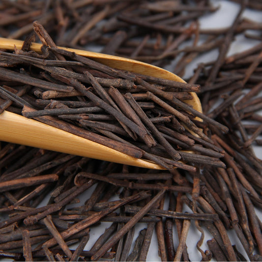 Yunnan Natural and Additive-free Tea Old Tea Stalks 500g Aged Puerh Tea Cooked Tea Menghai Puerh Black tea 云南茶叶 06年 老茶梗 陈年 普洱茶 熟茶 勐海 普洱