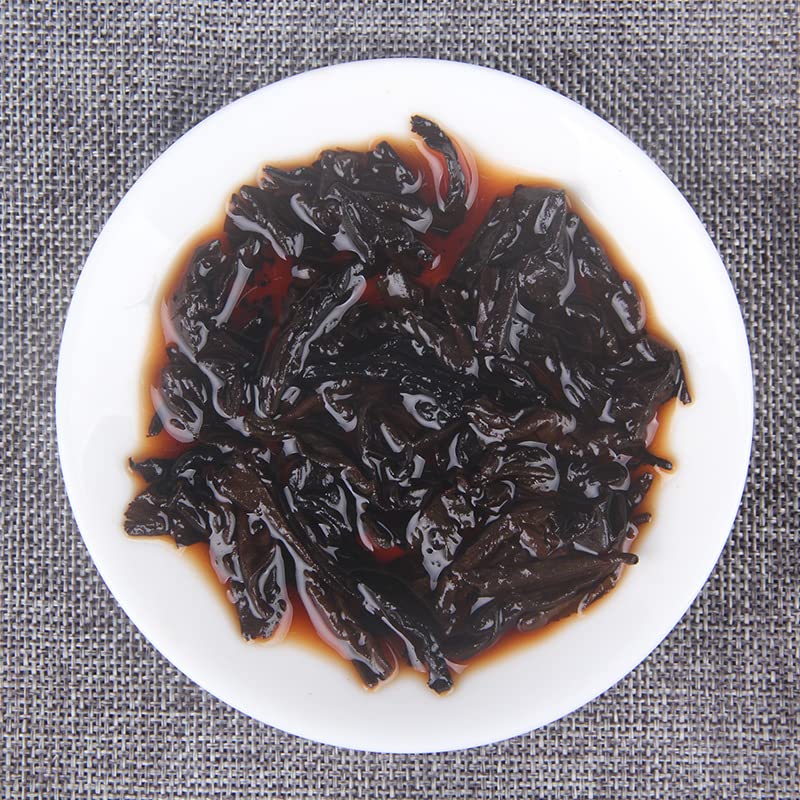 Yunnan Premium Puerh Tea Cooked Tea 500g Big Leaf Puerh Tea Cooked Tea Loose Tea Chinese Pu Erh Tea Black Tea Loose Leaf 云南普洱茶 熟茶 散装茶  500g 大叶普洱茶