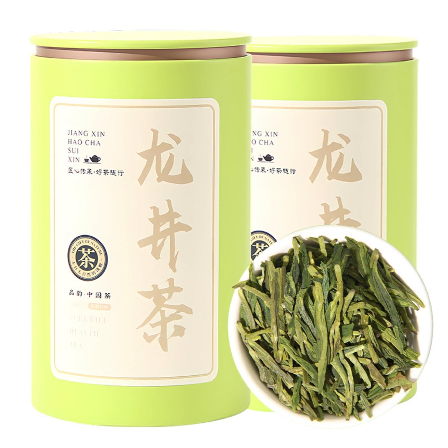 Premium Mingqian First Grade Longjing Strong Fragrance Tender Buds Spring Tea Canned 125g Loose Green Tea 明前一级龙井浓香型嫩芽正宗春茶叶罐装125g