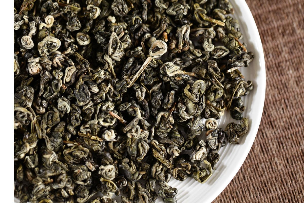 Yunnan Natural Green Tea Pre-ming Spring Tea One Bud One Leaf Biluochun (No.2) 500g loose tea Healthy Chinese tea 云南绿茶 明前春茶 一芽一叶 碧螺春500克