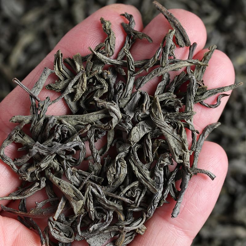Yunnan Pu'er Loose Early Spring Large Leaf Green Tea Zhengmei(No.1) 500g Natural and Additive-free Dian Green 早春云南普洱散装大叶种绿茶茶叶蒸酶 500克滇绿