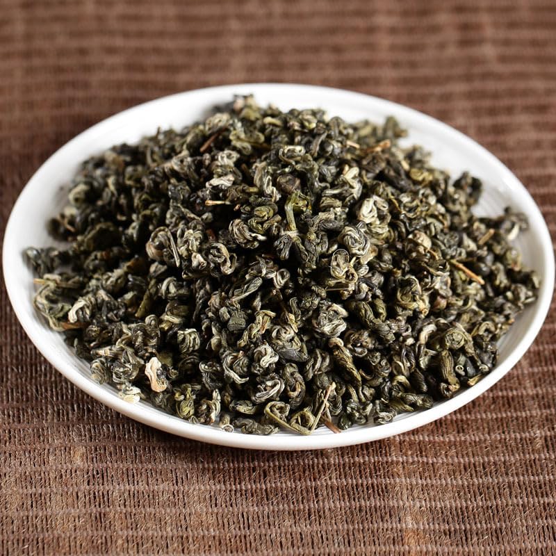 Yunnan Natural Green Tea Pre-ming Spring Tea One Bud One Leaf Biluochun (No.2) 500g loose tea Healthy Chinese tea 云南绿茶 明前春茶 一芽一叶 碧螺春500克