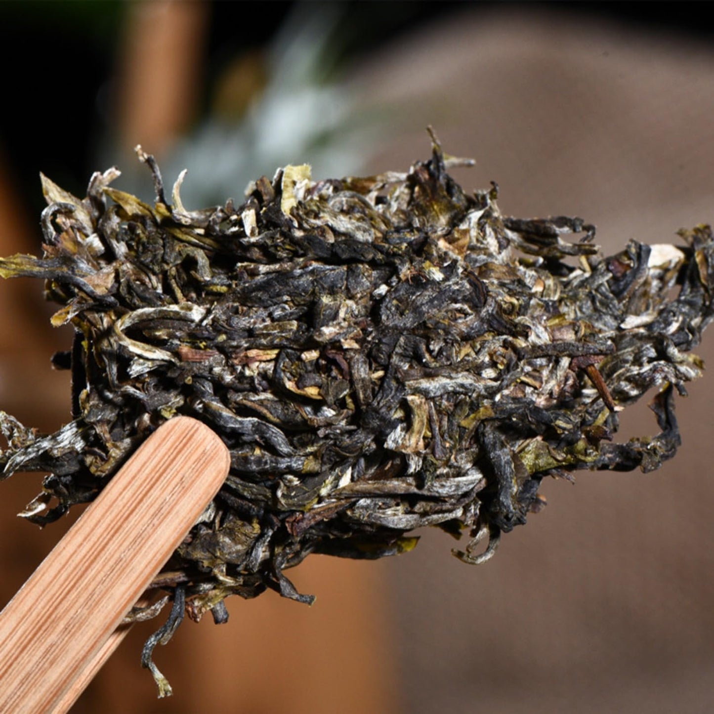 Natural and additive-free Puerh Tea Spring Raw Tea 357g High Mountain Ancient Tree Tea Menghai Ppuerh tea organic loose leaf 普洱茶春生茶 高山古树 357g巴达大树勐海普洱