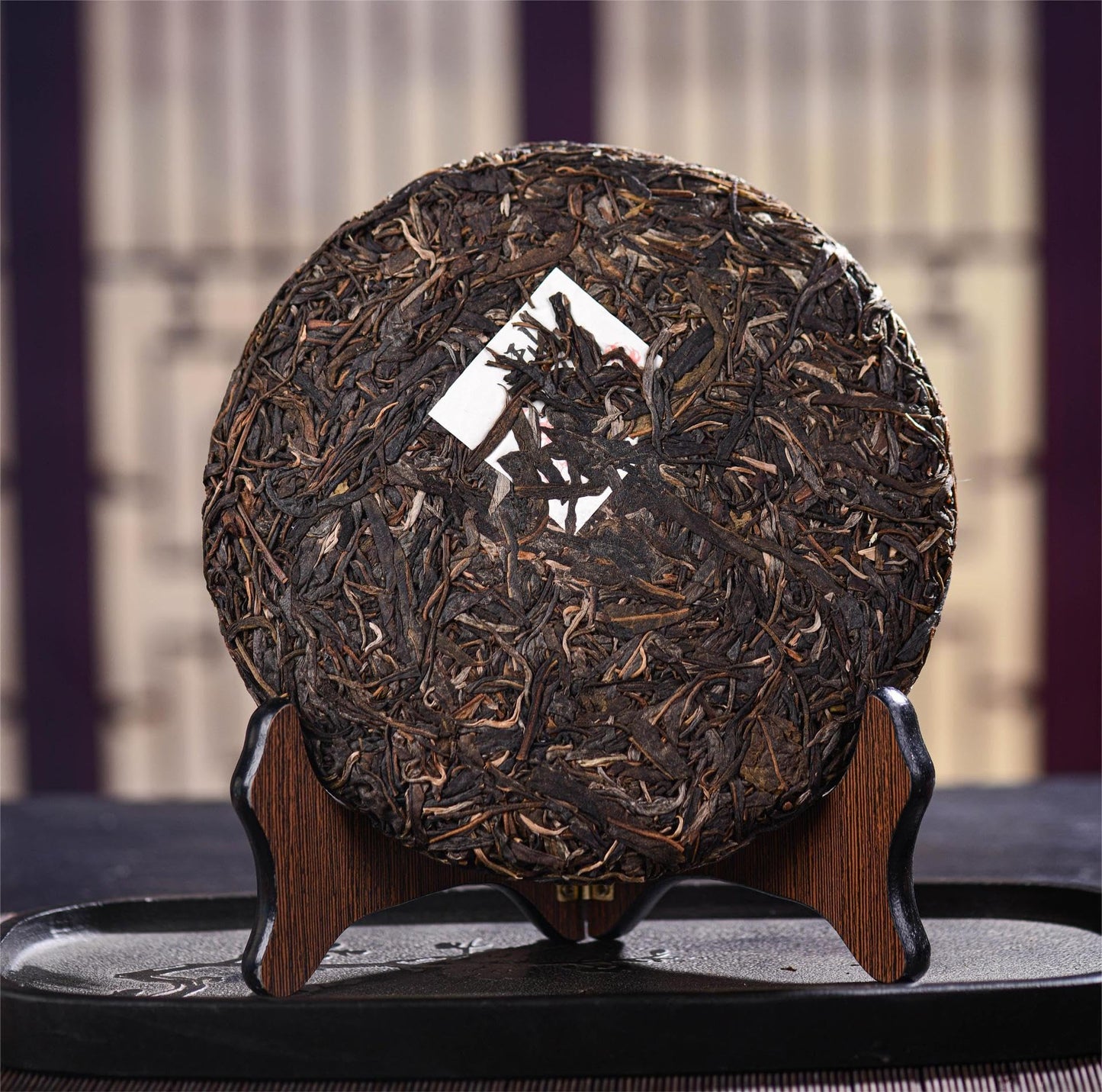 Yunnan Natural and Additive-free Puerh Tea Guafengzhai 357g Raw Tea Cake Deliciously Smooth Puerh Tea Green Tea 云南普洱茶生茶刮风寨私藏357g生茶饼