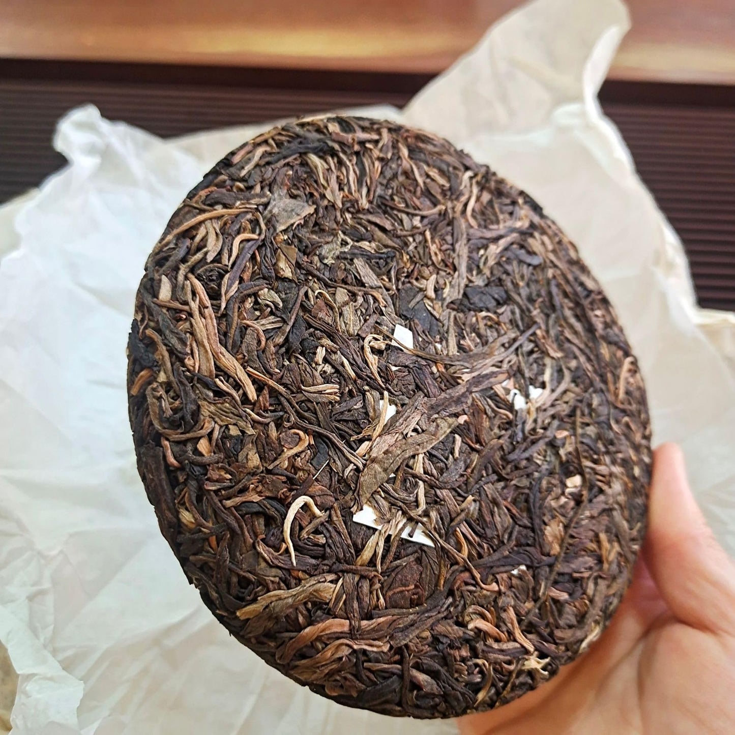 Premium Yunnan Puerh Tea Qizi Cake Raw Tea Yiwu Wan Gong Raw Tea 260g Additive-free Healthy and Delicious Green Tea 云南普洱茶七子饼生茶 易武弯弓生茶200克
