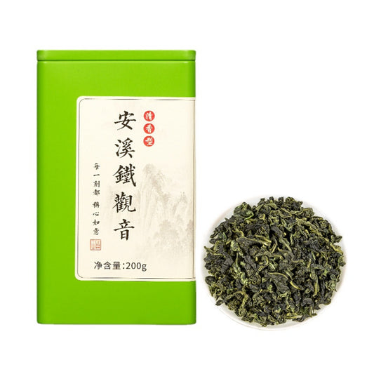 Natural Organic Anxi Traditional Flavor Tieguanyin Qingxiang High Mountain Tea Core Appellation 200g Loose Tea Green Tea 安溪祥华正味铁观音清香型