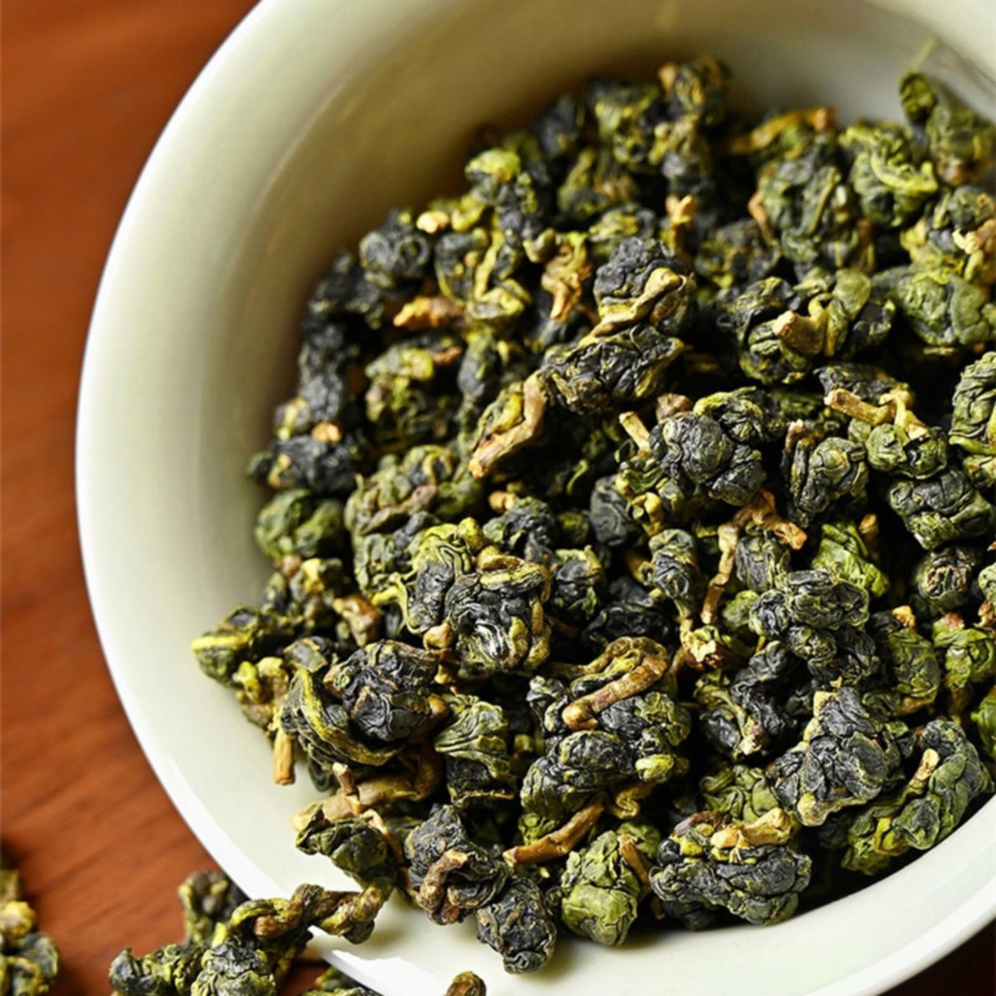 Premiu Taiwan High Mountain Tea Oolong Tea Intense Spring Oolong Tea 500g (250g*2 Bags) Natural GreenTea 台式高山茶奶香乌龙茶浓香型春季金萱冻顶乌龙茶新茶500克茶叶