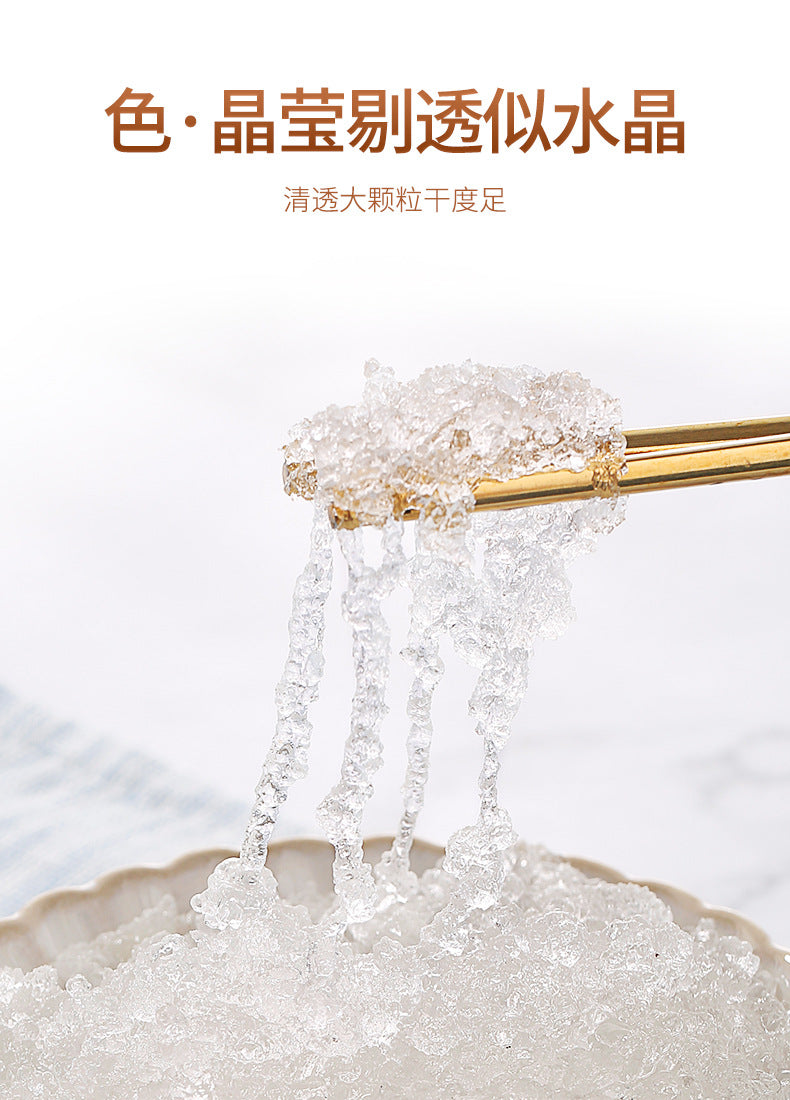 Floral Tea Nanjing Tong Ren Tang Snow Swallow Peach Gum 5.64oz Fungus Combo 100g Bird's Nest Ice Powder Ingredients 南京同仁堂雪燕